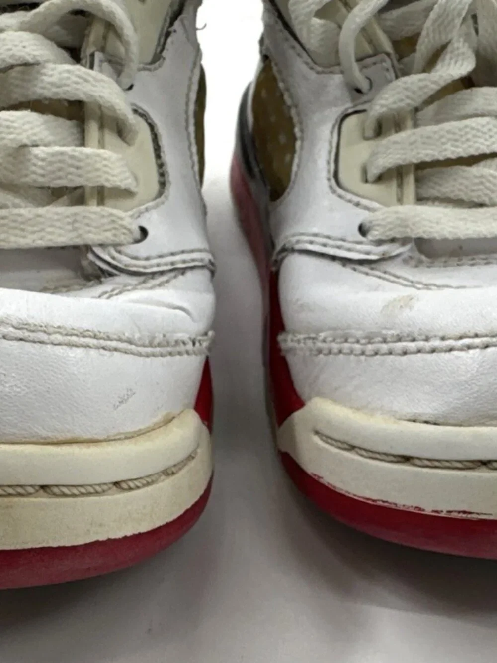 Jordan 5 Retro Youth Kids Boys 13C Shoes White Athletic Leather Sneakers in Box